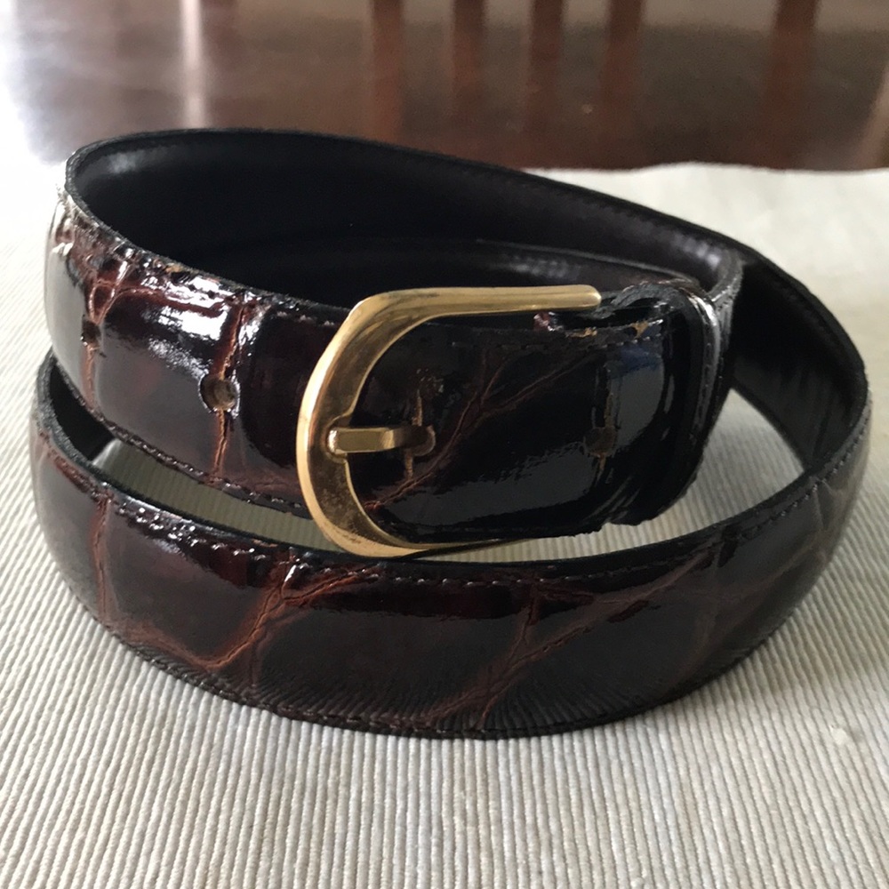 Women’s leather belt. Made in USA!!! EUC! Size m